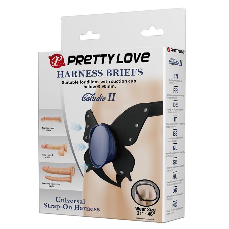 PRETTYLOVE - CALUDIO II ARNÉS UNIVERSAL BUTTERFLY