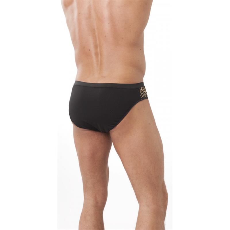 AMORABLE - CALZONCILLO CON CREMALLERA LEOPARDO TALLA UNICA