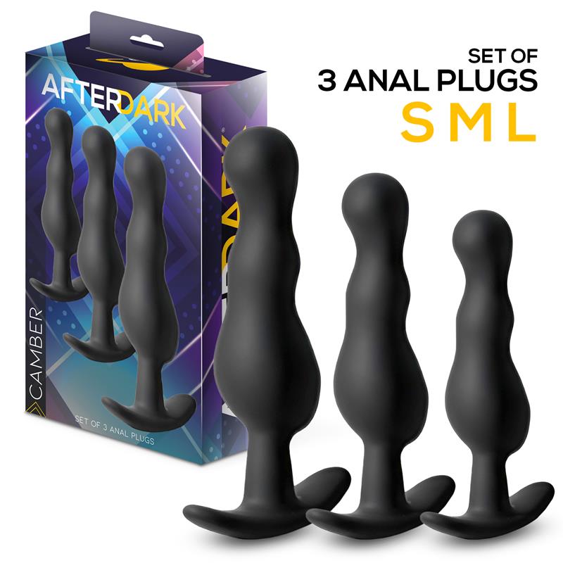 AFTERDARK - CAMBER SET DE 3 PLUGS ANALES