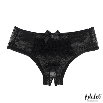 ADALET LINGERIE - CAMILA BRAGUITAS ABIERTAS CON ENCAJE FLORAL
