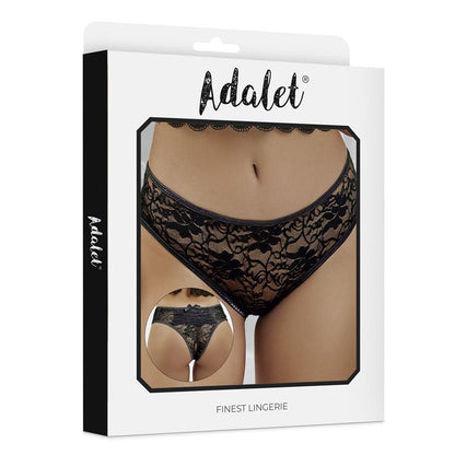 ADALET LINGERIE - CAMILA BRAGUITAS ABIERTAS CON ENCAJE FLORAL