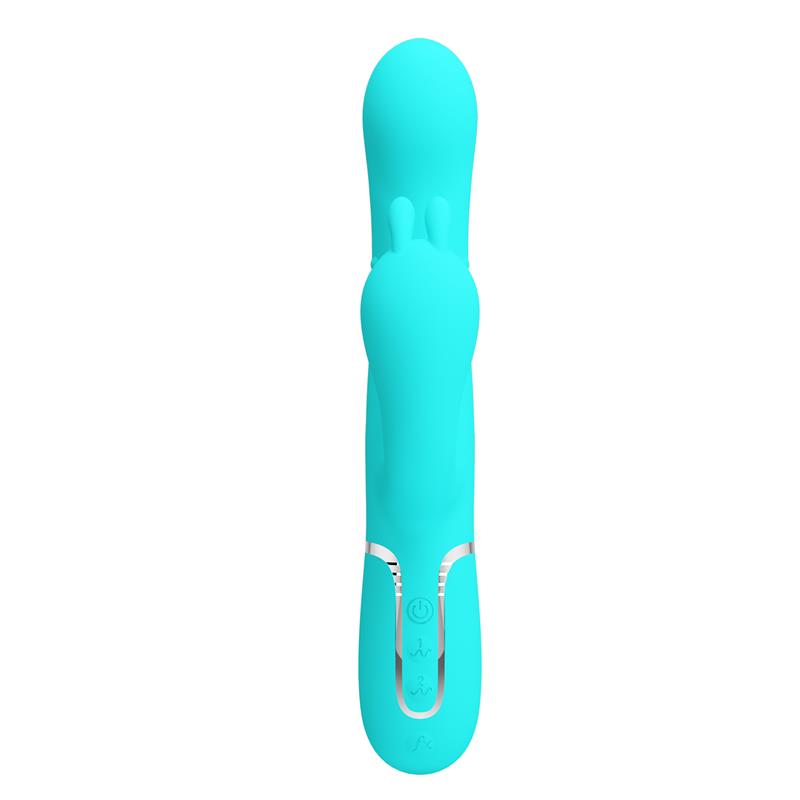 PRETTYLOVE - CAMMY VIBRADOR CON BOLAS ROTADORAS Y CADENA ANAL