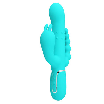 PRETTYLOVE - CAMMY VIBRADOR CON BOLAS ROTADORAS Y CADENA ANAL