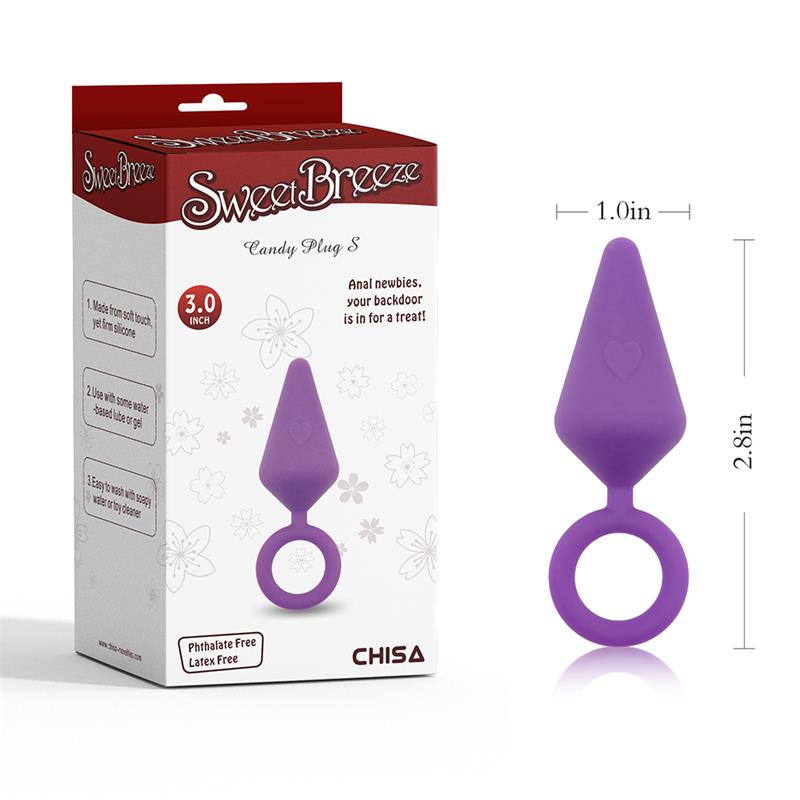 CHISA - CANDY PLUG ANAL TALLA S PURPURA