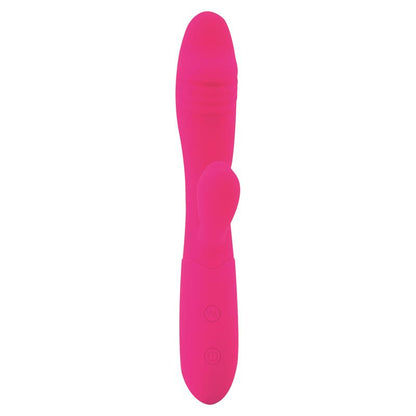 GOODIES - CANDY VIBRADOR CON CONEJITO PUNTO G USB SILICONA FUCSHIA