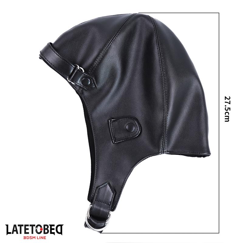 LATETOBED BDSM LINE - CAPUCHA NEGRA TALLA ÚNICA