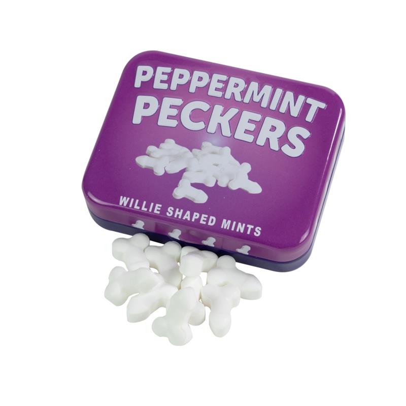 SPENCER & FLEETWOOD - CARAMELOS DE MENTA SIN AZÚCAR FORMA DE PENE