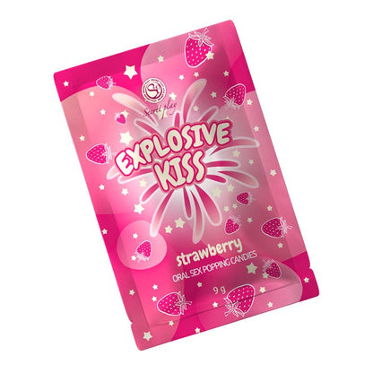 SECRET PLAY - CARAMELOS EXPLOSIVOS SEXO ORAL POPPING CANDIES UNIDAD SABOR FRESA