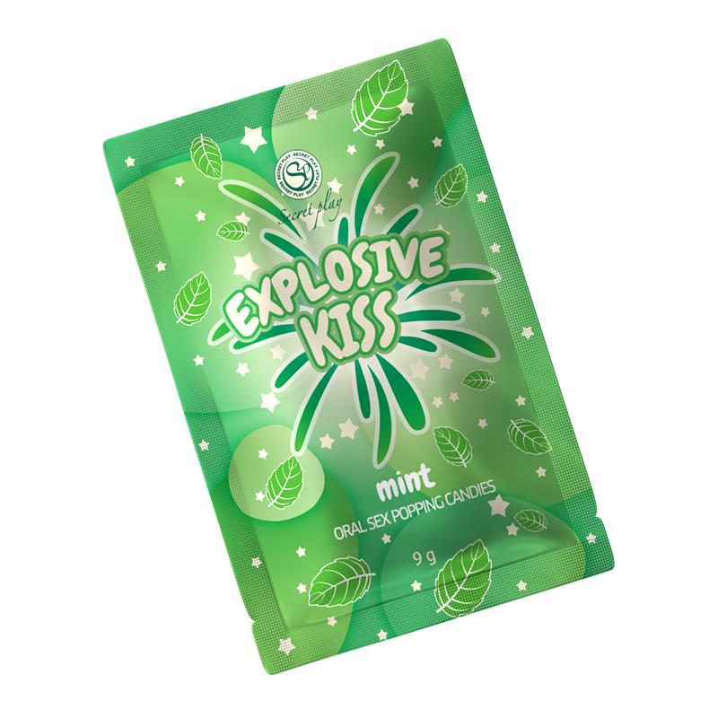 SECRET PLAY - CARAMELOS EXPLOSIVOS SEXO ORAL POPPING CANDIES UNIDAD SABOR MENTA