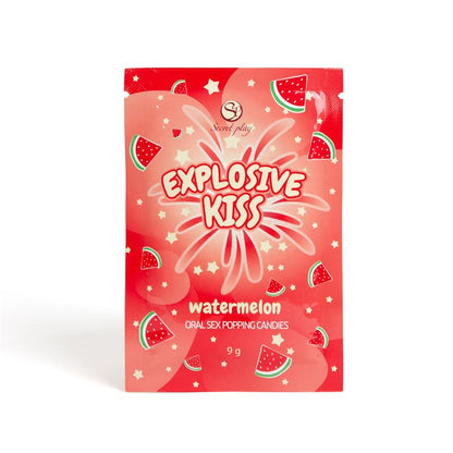 SECRET PLAY - CARAMELOS EXPLOSIVOS SEXO ORAL POPPING CANDIES UNIDAD SABOR SANDÍA