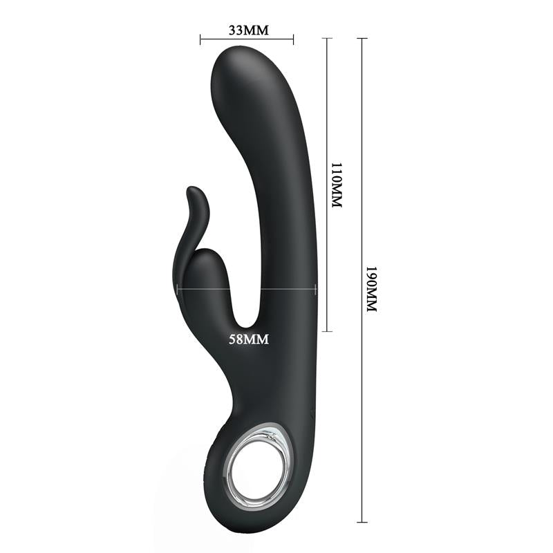 PRETTYLOVE - CARINA VIBRADOR RABBIT CON FUNCIÓN MEMORIA