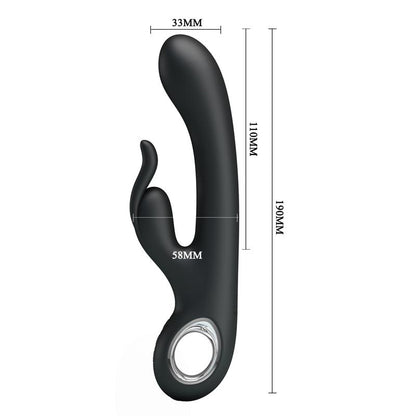 PRETTYLOVE - CARINA VIBRADOR RABBIT CON FUNCIÓN MEMORIA