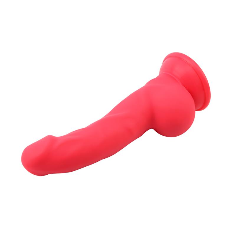CHISA - CARL.L DILDO SILICONA LIQUIDA ROJO 21.7CM