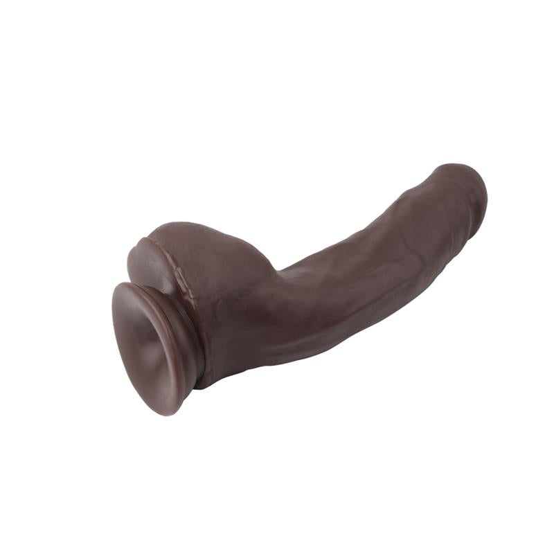 CHISA - CARNAL PLEASURE DILDO DUAL DENSITY MARRÓN 23.5CM