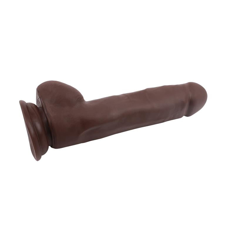 CHISA - CARNAL PLEASURE DILDO DUAL DENSITY MARRÓN 23.5CM