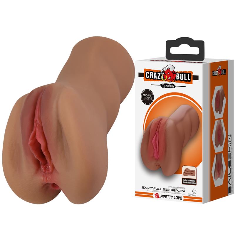 CRAZY BULL - CAROLINE MASTURBADOR VAGINA Y ANO