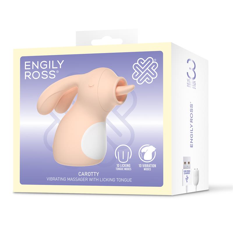 ENGILY ROSS - CAROTTY MASAJEADOR CON VIBRACION Y LICKING