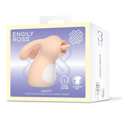 ENGILY ROSS - CAROTTY MASAJEADOR CON VIBRACION Y LICKING