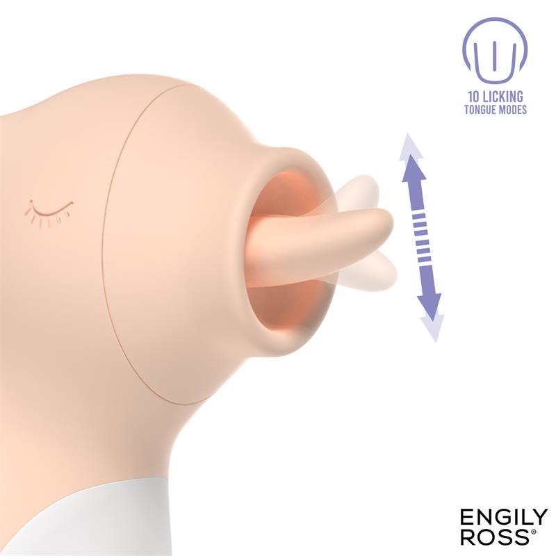 ENGILY ROSS - CAROTTY MASAJEADOR CON VIBRACION Y LICKING