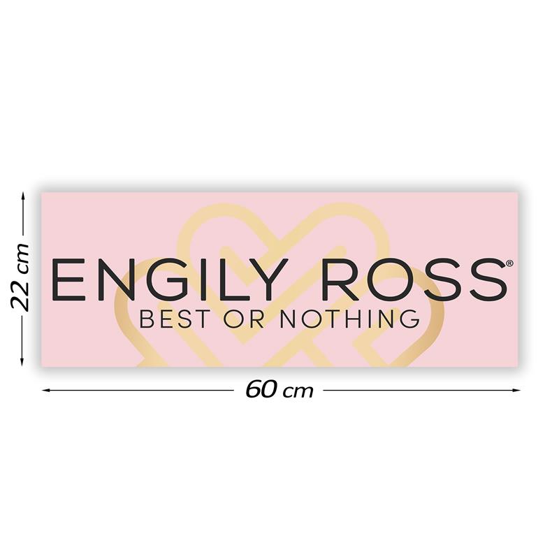 ENGILY ROSS - CARTEL PROMOCIONAL ENGILY ROSS 60 CM X 22 CM