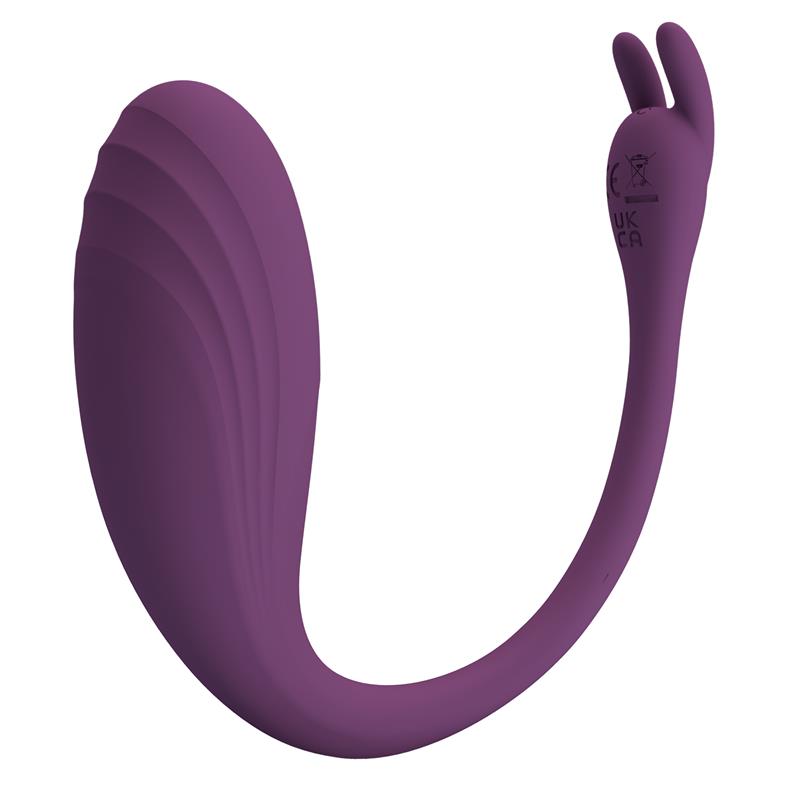 PRETTYLOVE - CATALINA HUEVO VIBRADOR CON APP PÚRPURA