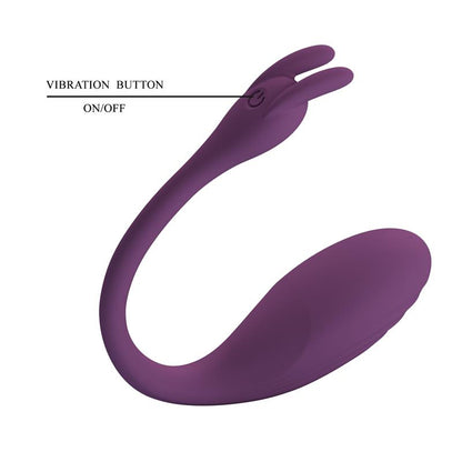 PRETTYLOVE - CATALINA HUEVO VIBRADOR CON APP PÚRPURA
