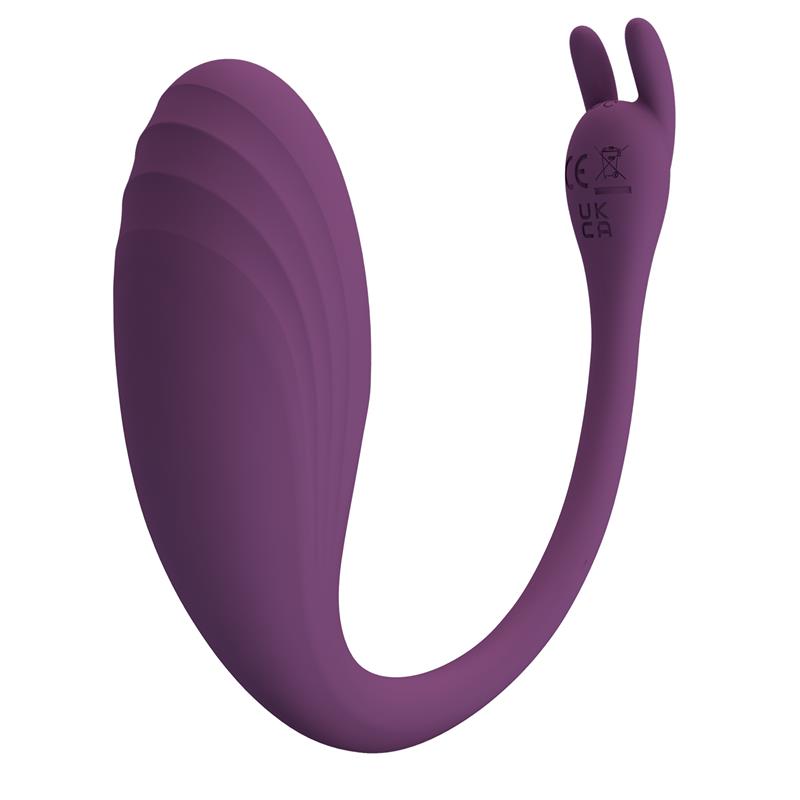 PRETTYLOVE - CATALINA HUEVO VIBRADOR CON APP PÚRPURA