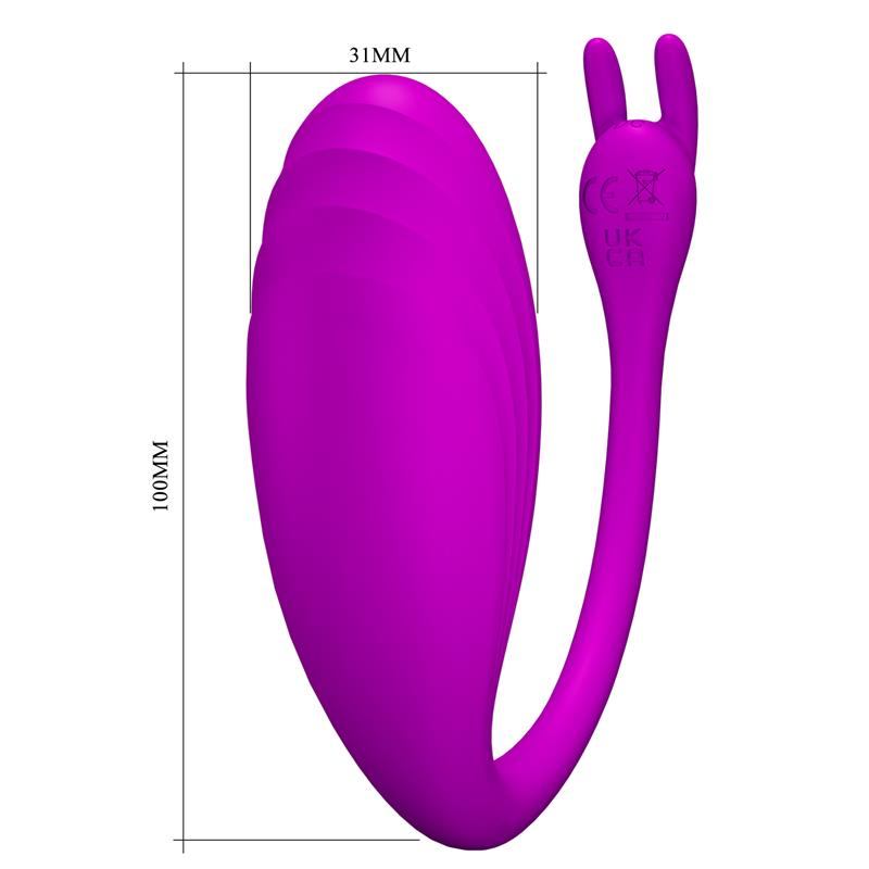 PRETTYLOVE - CATALINA HUEVO VIBRADOR CON APP ROSA