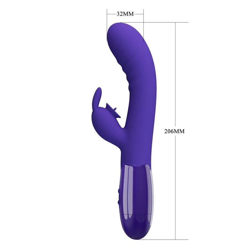 PRETTYLOVE - CERBERUS YOUTH VIBRADOR CON LENGUA