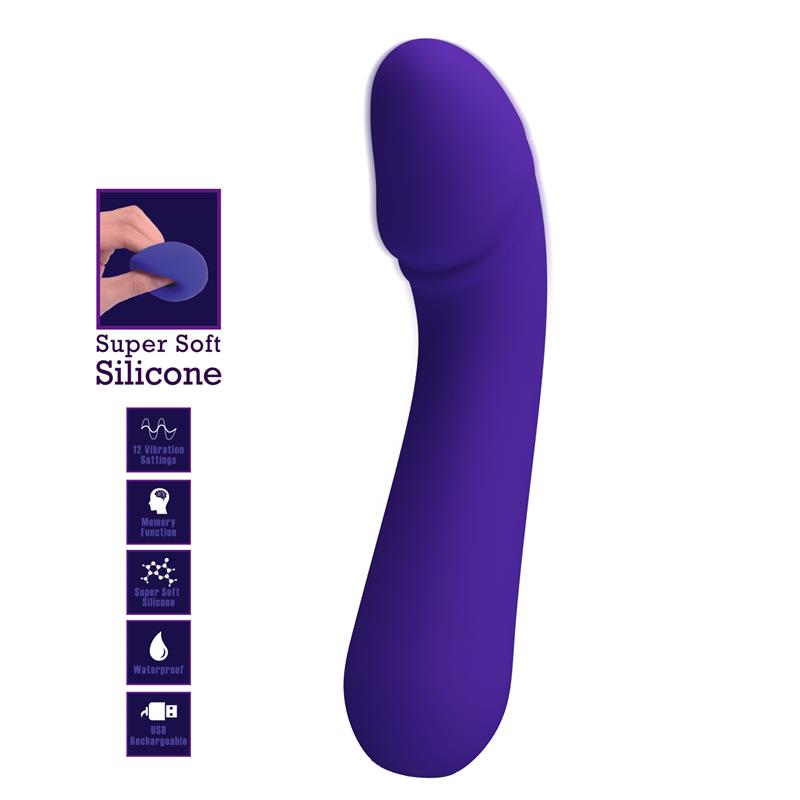 PRETTYLOVE - CETUS VIBRADOR PÚRPURA