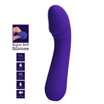 PRETTYLOVE - CETUS VIBRADOR PÚRPURA