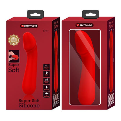 PRETTYLOVE - CETUS VIBRADOR ROJO
