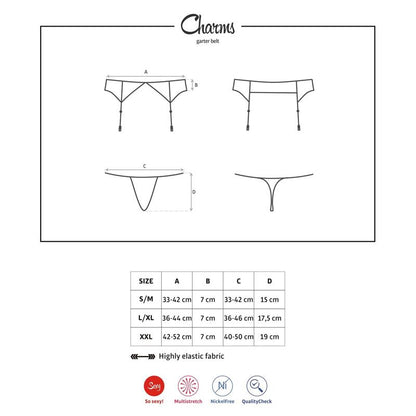 OBSESSIVE - CHARMS LIGUERO Y TANGA