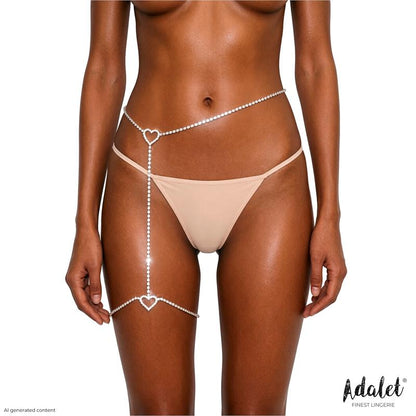ADALET LINGERIE - CHIARA LIGUERO PLATEADO TALLA ÚNICA