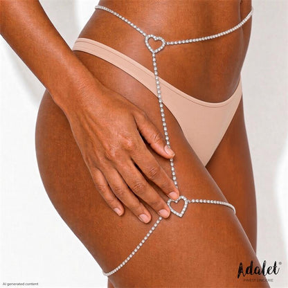 ADALET LINGERIE - CHIARA LIGUERO PLATEADO TALLA ÚNICA