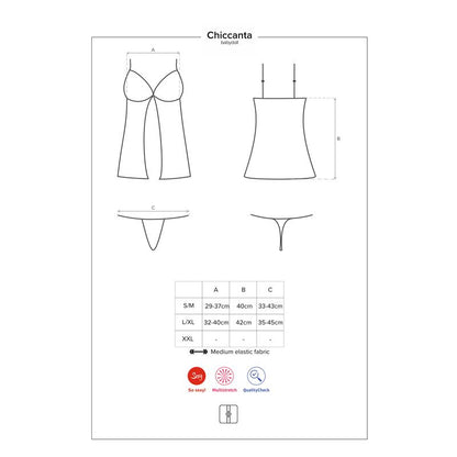 OBSESSIVE - CHICCANTA BABYDOLL Y TANGA