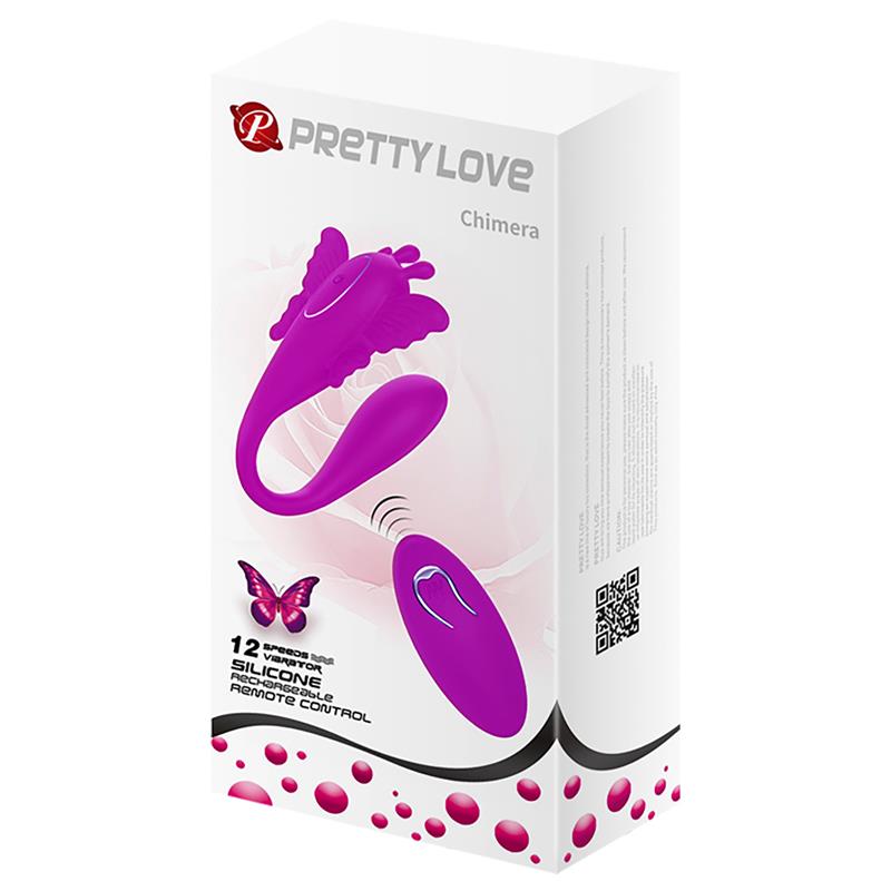 PRETTYLOVE - CHIMERA ESTIMULADOR FORMA DE C FLEXIBLE USB