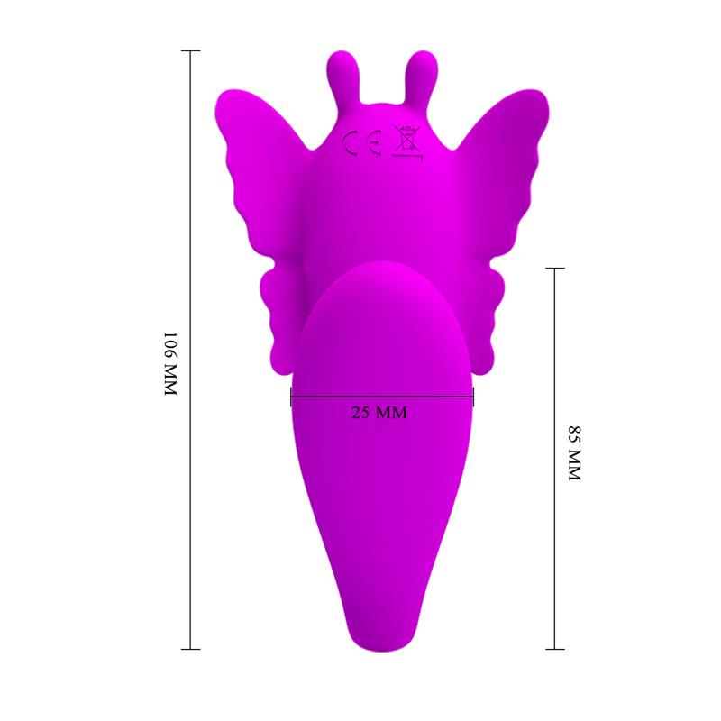 PRETTYLOVE - CHIMERA ESTIMULADOR FORMA DE C FLEXIBLE USB