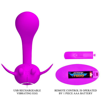 PRETTYLOVE - CHIMERA ESTIMULADOR FORMA DE C FLEXIBLE USB
