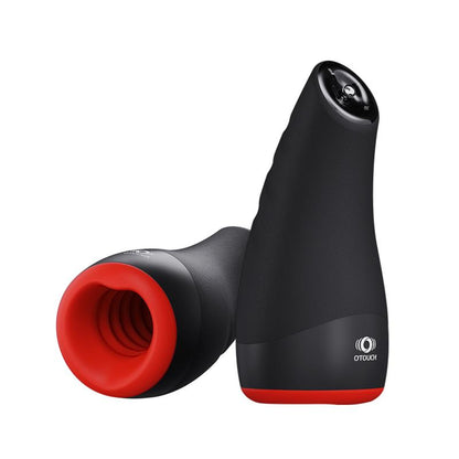 OTOUCH - CHIVEN 3 MASTURBADOR MASCULINO EFECTO CALOR SILICONA LÍQUIDA NEGRO