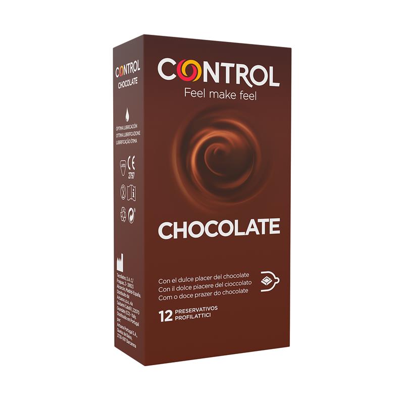 CONTROL - CHOCOLATE 12 UDS