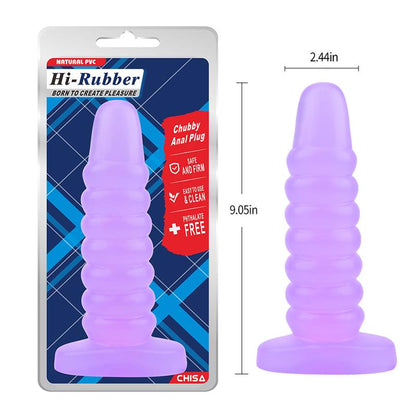 CHISA - CHUBBY PLUG ANAL PURPURA 23CM