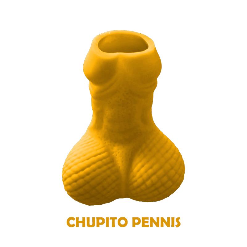 DIVERTY SEX - CHUPITO FORMA DE PENE COLOR AMARILLO