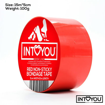INTOYOU BDSM LINE - CINTA DE BONDAGE NO PEGAJOSA 15 METROS
