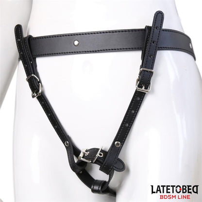 LATETOBED BDSM LINE - CINTURÓN ARNÉS AJUSTABLE PARA MUJER
