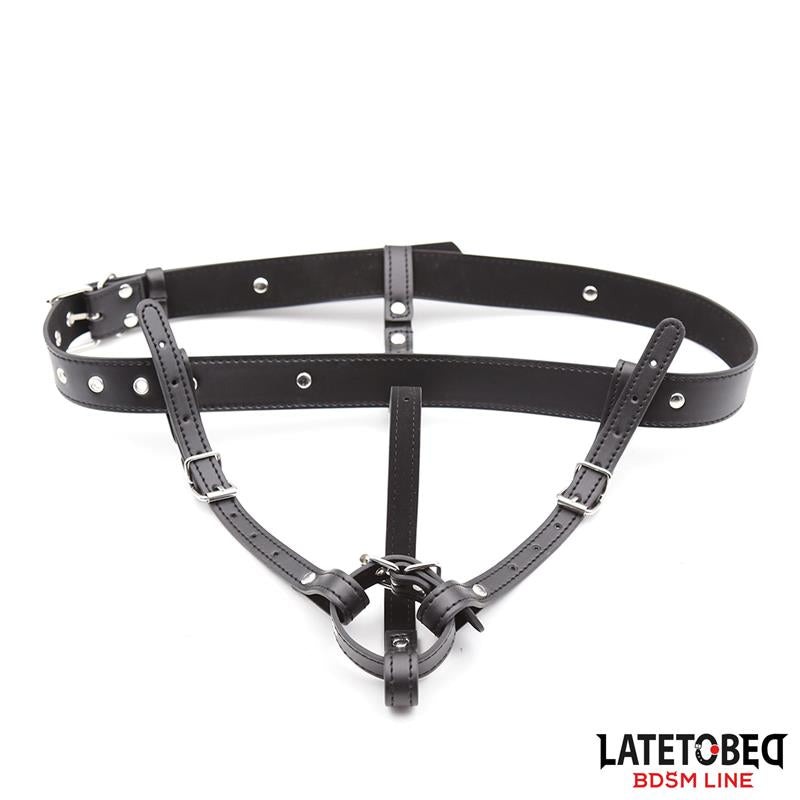 LATETOBED BDSM LINE - CINTURÓN ARNÉS AJUSTABLE PARA MUJER