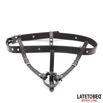 LATETOBED BDSM LINE - CINTURÓN ARNÉS AJUSTABLE PARA MUJER