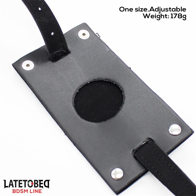 LATETOBED BDSM LINE - CINTURÓN CASTIDAD TIPO TANGA AJUSTABLE