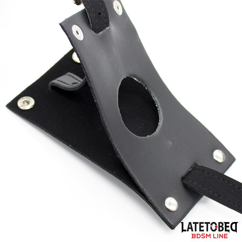 LATETOBED BDSM LINE - CINTURÓN CASTIDAD TIPO TANGA AJUSTABLE