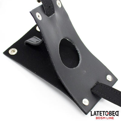 LATETOBED BDSM LINE - CINTURÓN CASTIDAD TIPO TANGA AJUSTABLE